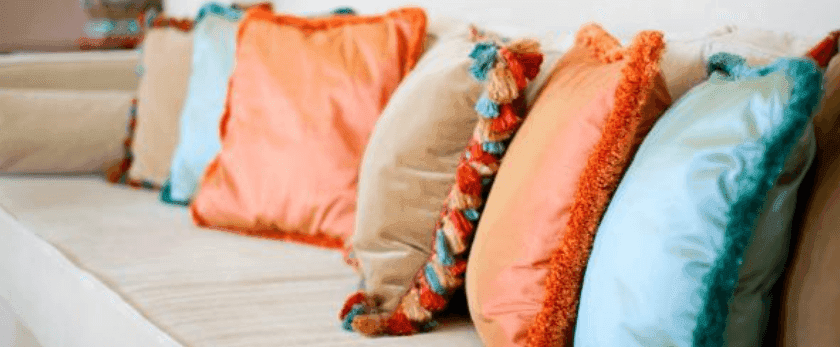 Photograph illustrating Make Your Own Cushions: Eco-Friendly & Sustainable DIY Guide