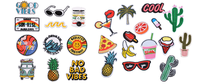 Photograph illustrating Embroidered Patches: How to Make Eco-Friendly Custom Patches